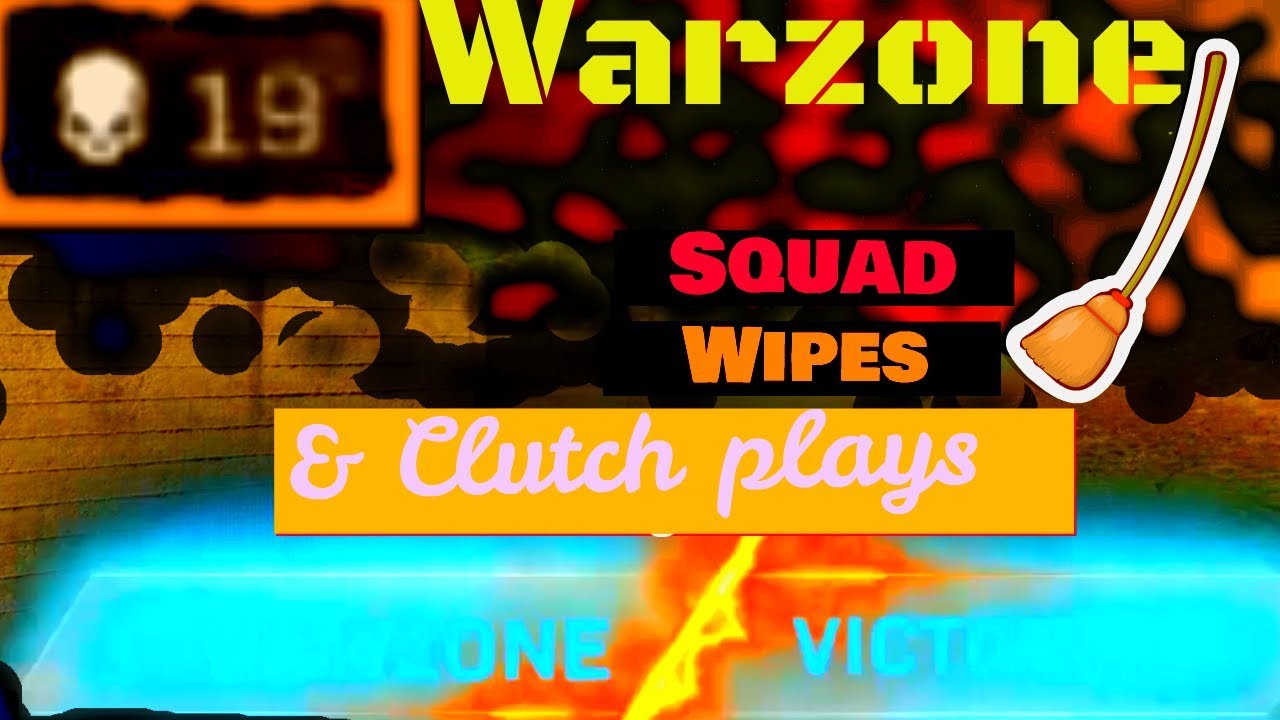 Warzone Pro Players Squad Wipes & Clutch Plays | Warzone Highlights