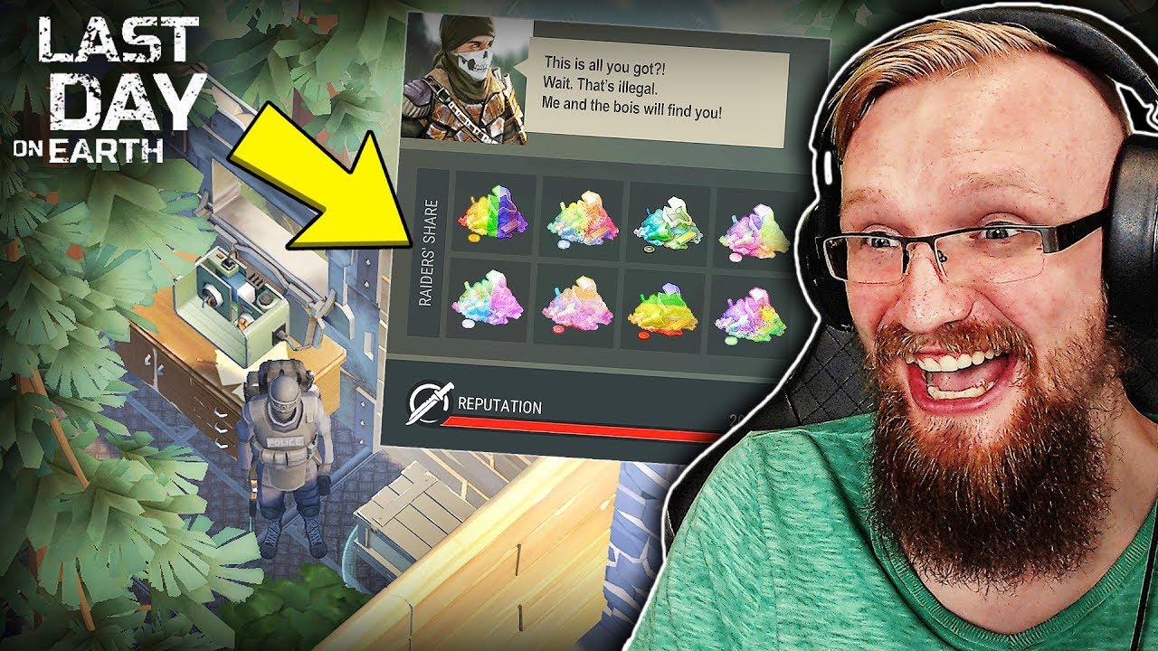 RAIDERS GOT MAD! (Paying with Trash) - Last Day on Earth: Survival