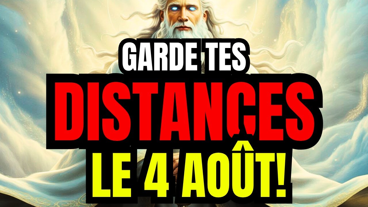 &Eacute;LU, MESSAGE URGENT POUR LE 4 AO&Ucirc;T ! TU DOIS T&rsquo;&Eacute;LOIGNER D&Egrave;S MAINTENANT ! ⚠️🙏