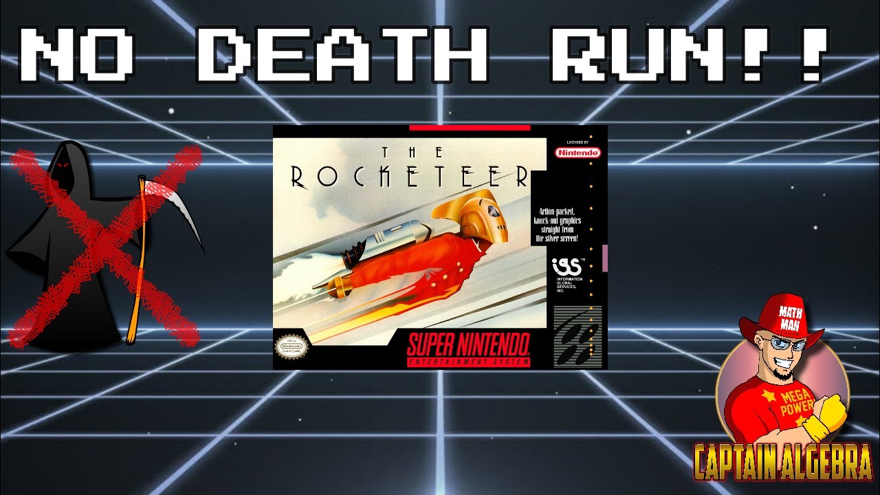 The Rocketeer (SNES) NO DEATH RUN! | Captain Algebra