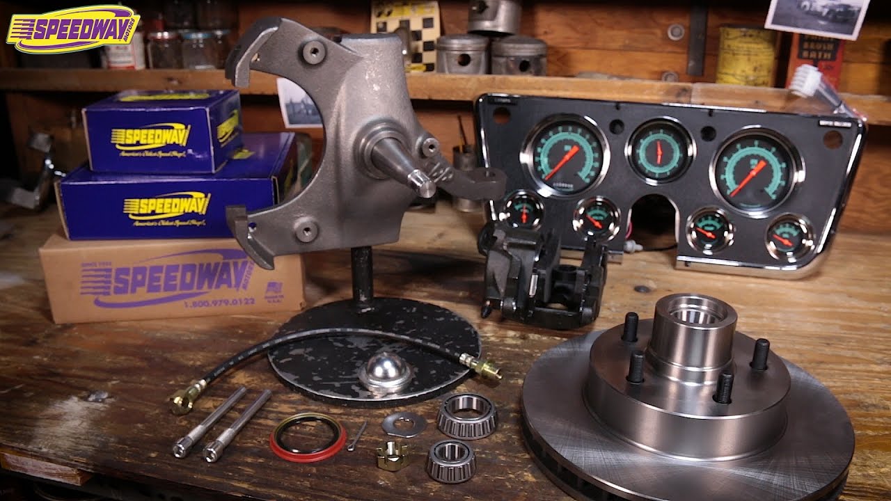 Speedway Tech Talk - '63 -'70 Chevy Pickup Brake, Spindle and Instrument Upgrades
