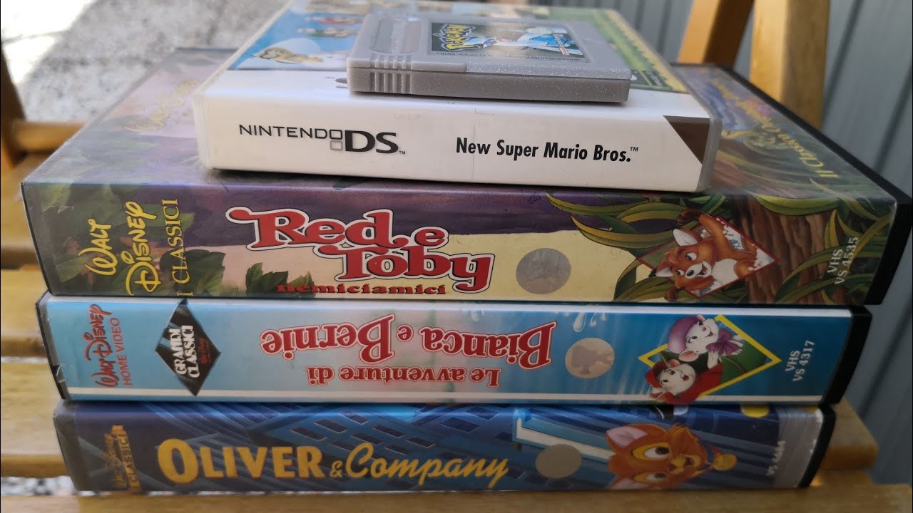 Recuperi Mercatino! Videogiochi e Disney VHS!
