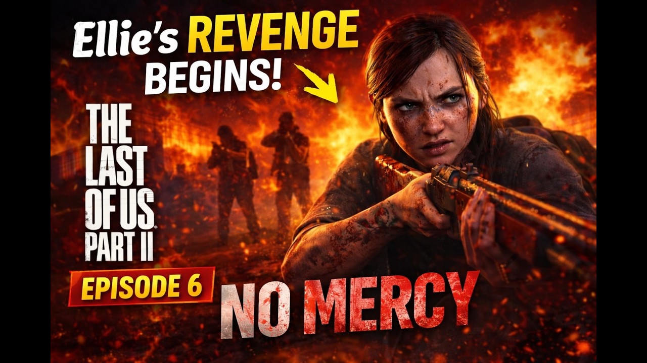 The Last of Us Part 2 – Part 6 | Ellie Is Ready for Revenge! #thelastofus2 #trending #viral #gaming