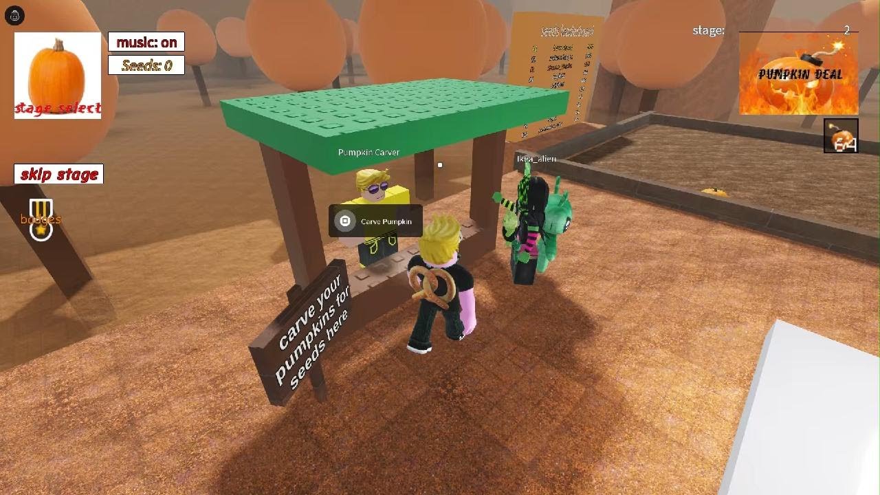 Playing Every Roblox Game: Pumpkin