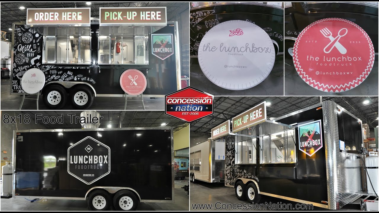 The Lunchbox Food Truck | 8x18 Taco Truck | Concession Nation