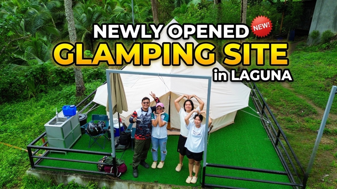 NEWLY OPENED GLAMPING SITE in LAGUNA | SWIMMING POOL | SHINECRAVE | ELYSERA GLAMPING & RESORT