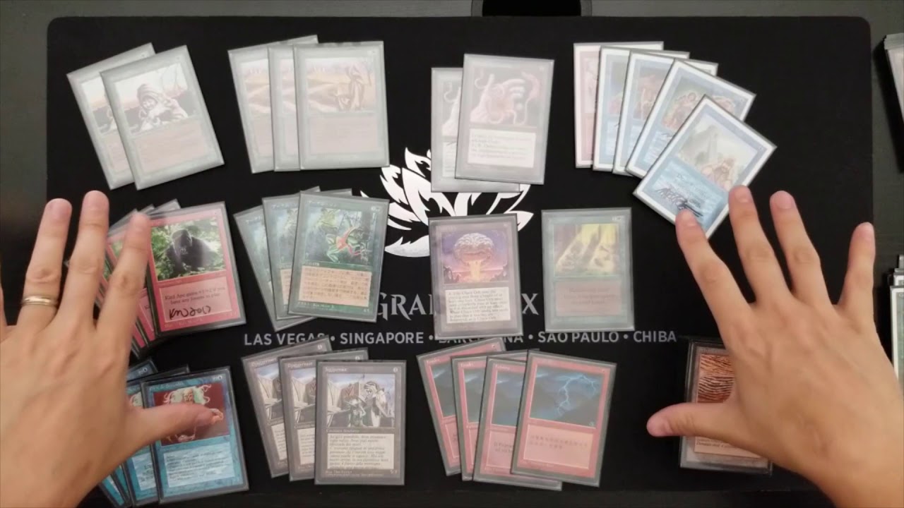 Changing an Old School MTG Championship Finals deck!