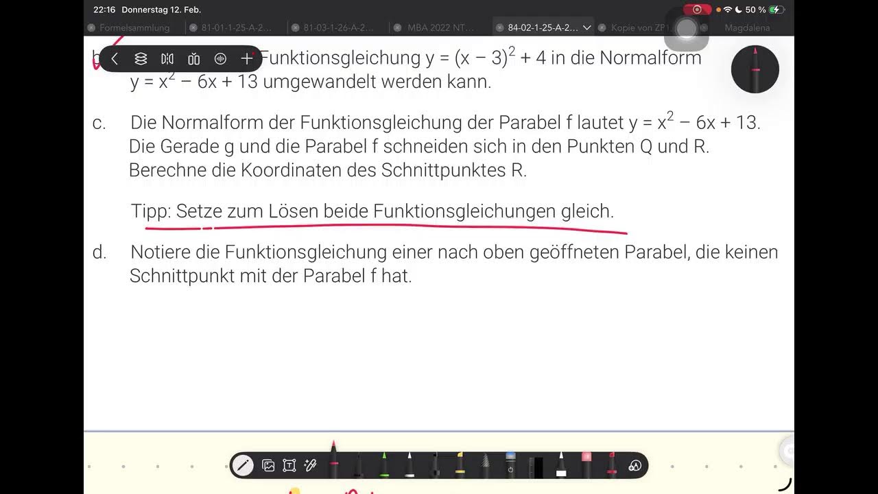 ZP10 Orientierungsaufgaben