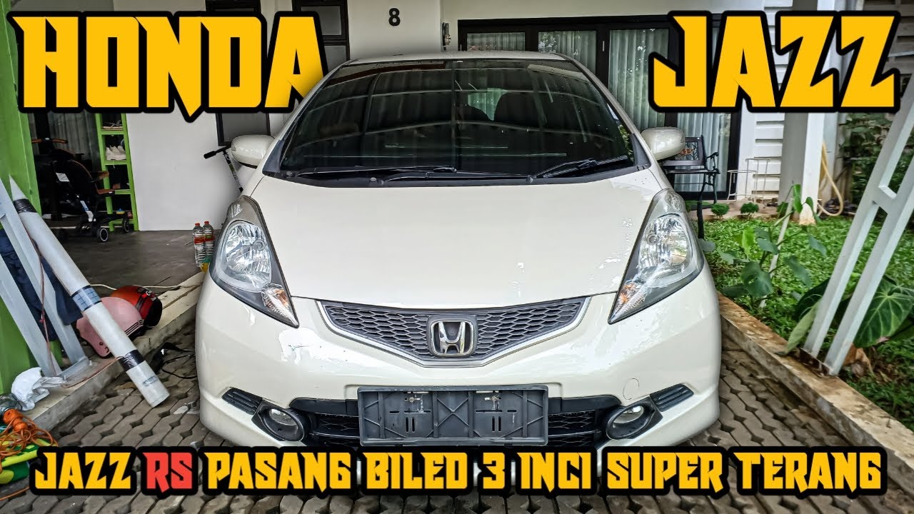 HONDA JAZZ RS 2010 MENOLAK TUA PASANG BILED SUPER TERANG