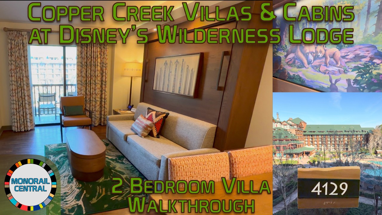 Copper Creek 2 Bedroom Villa Tour | Walt Disney World