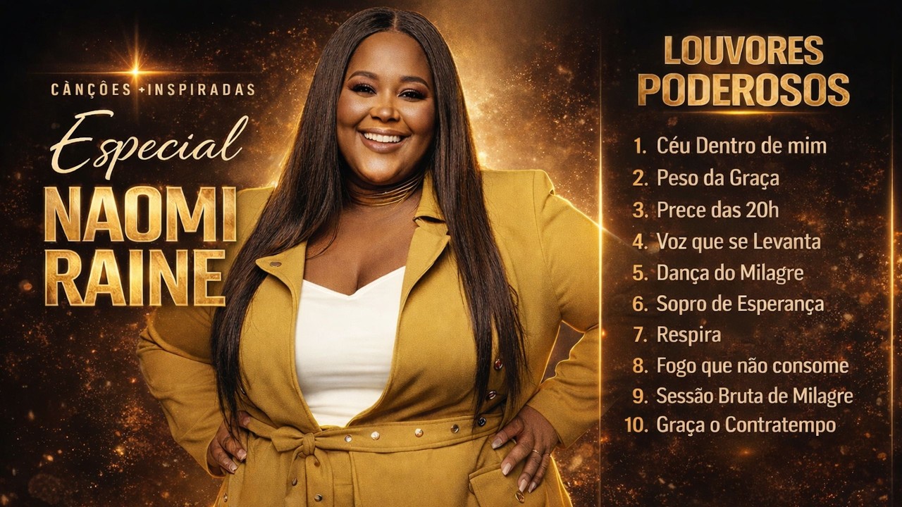 NAOMI RAINE EM LOUVOR | JESUS ESTÁ LÁ - Louvores PODEROSOS Que Curam e Renovam Sua Fé ✨