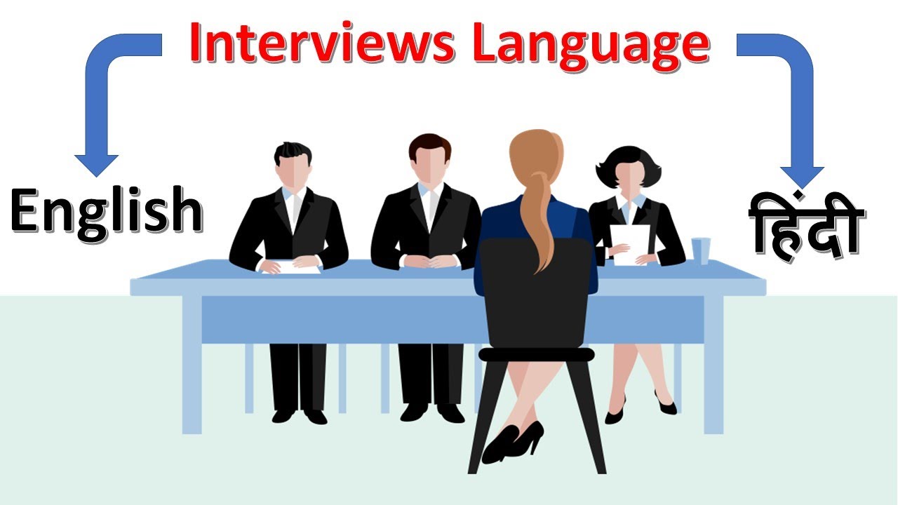 Which language should be used during interviews by IES Naveen Yadav