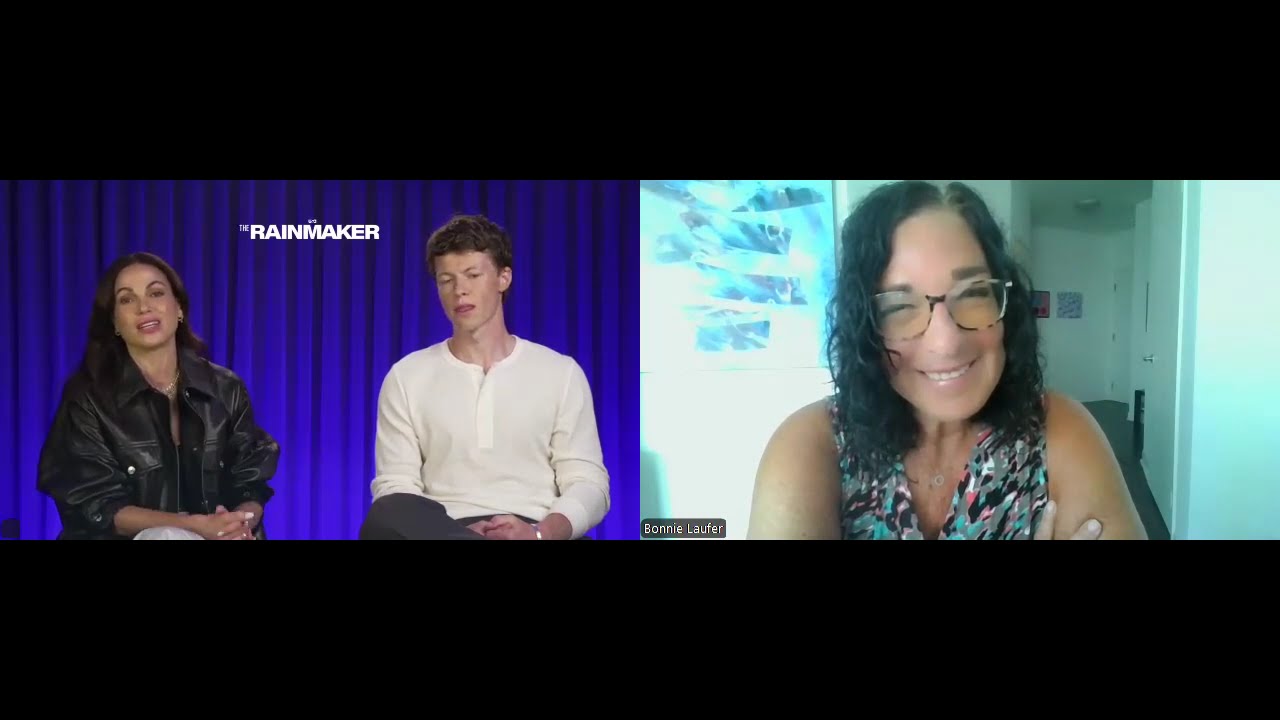 THE RAINMAKER (SERIES)  - LANA PARRILLA & MILO CALLAGHAN  INTERVIEW (2025)