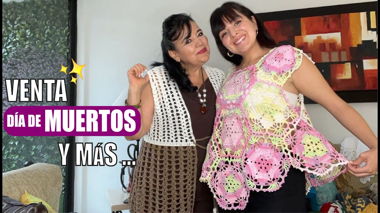 VENTA DE PRENDAS TEJIDAS EN CROCHET O GANCHILLO | TOTALMENTE EN VIVO 😍​😍 Yo Tejo con LAURA CEPEDA