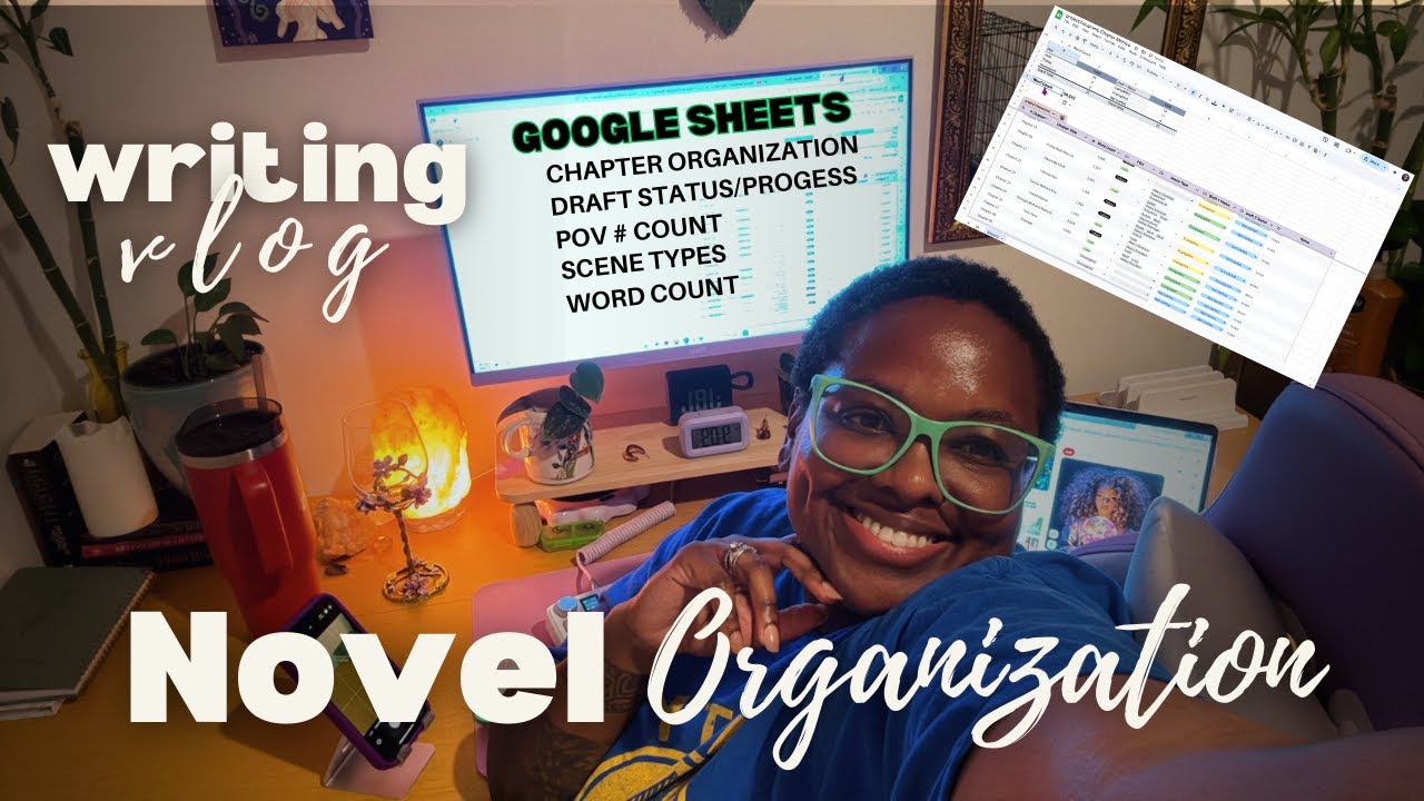 Writing Vlog ✍🏾 | Organizing 💻 My Fantasy Novel 🔮