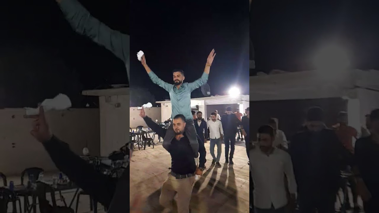 زفاف خالدابوجهاد شباب كفرميد دبكة