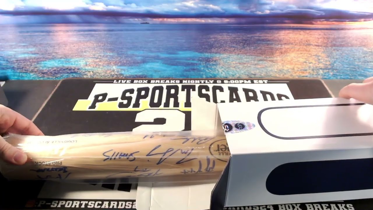 BREAK #1 | 2026 MLB AUTOGRAPHED FULL SIZE BASEBALL BAT LIVE BOX BREAK