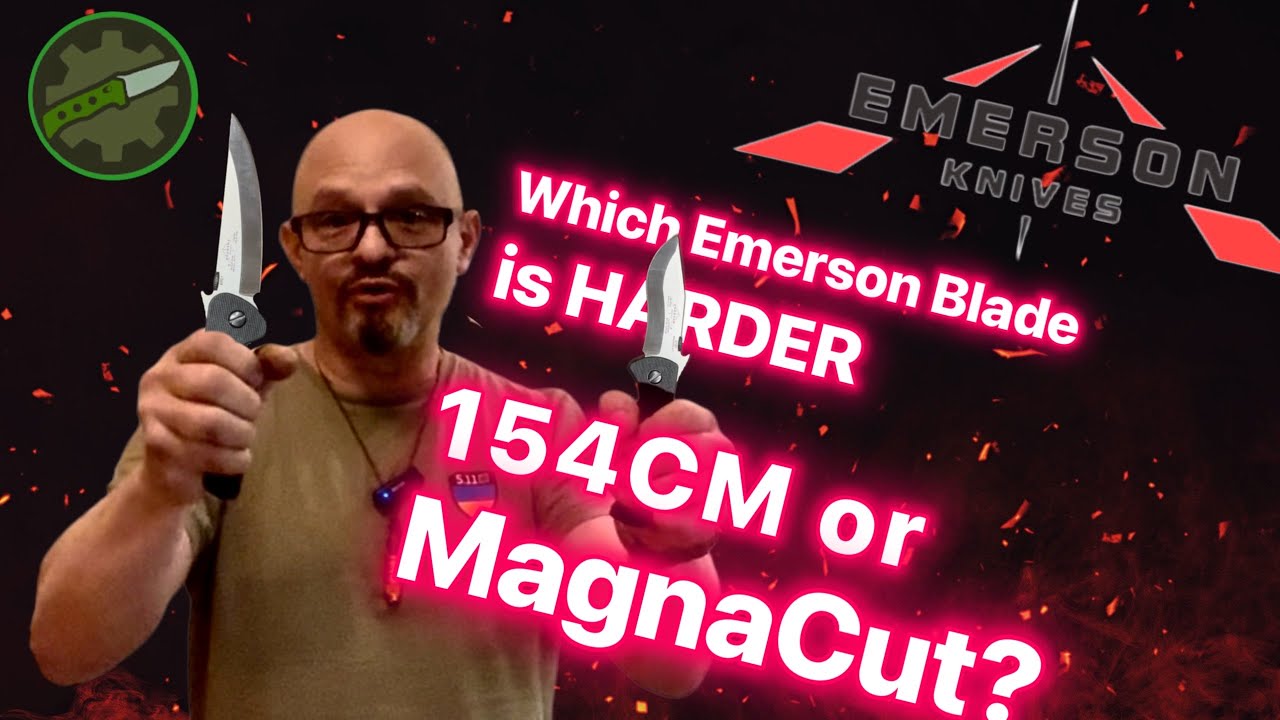 Emerson Knives&rsquo; Shocking Double Surprise: Hardness Test Yields Unexpected Results! +Sharpening Tips
