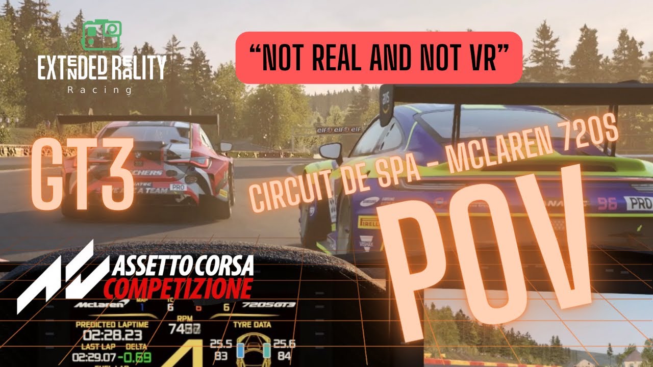 REALISTIC POV - ACC - CIRCUIT DE SPA - Golden Hour is Beautiful Here