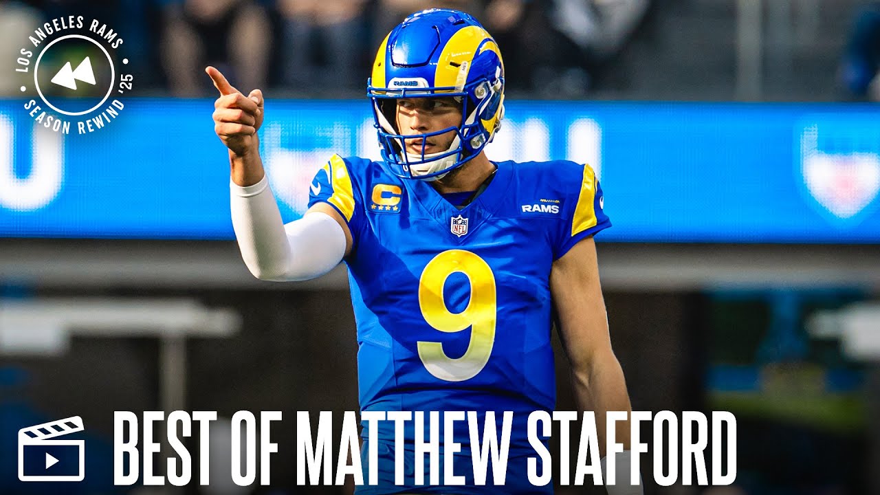 Matthew Stafford's Top Plays From The 2025 Season