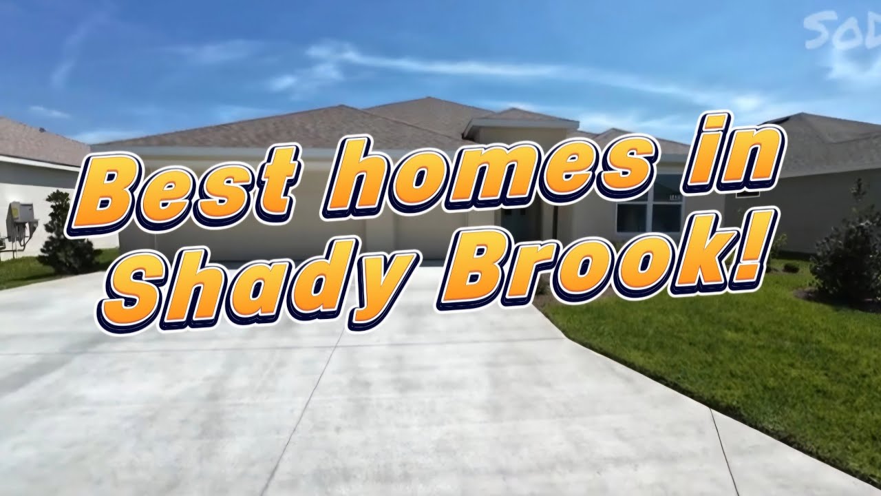 Best homes in Shady Brook! The Villages, FL