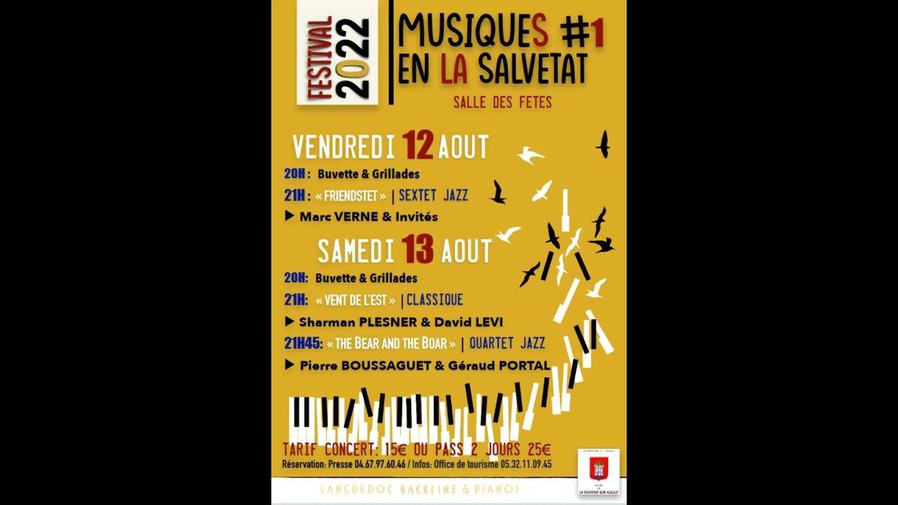 Interview de Pierre Boussaguet compositeur et contrebassiste pour son nouveau festival à la Salvetat