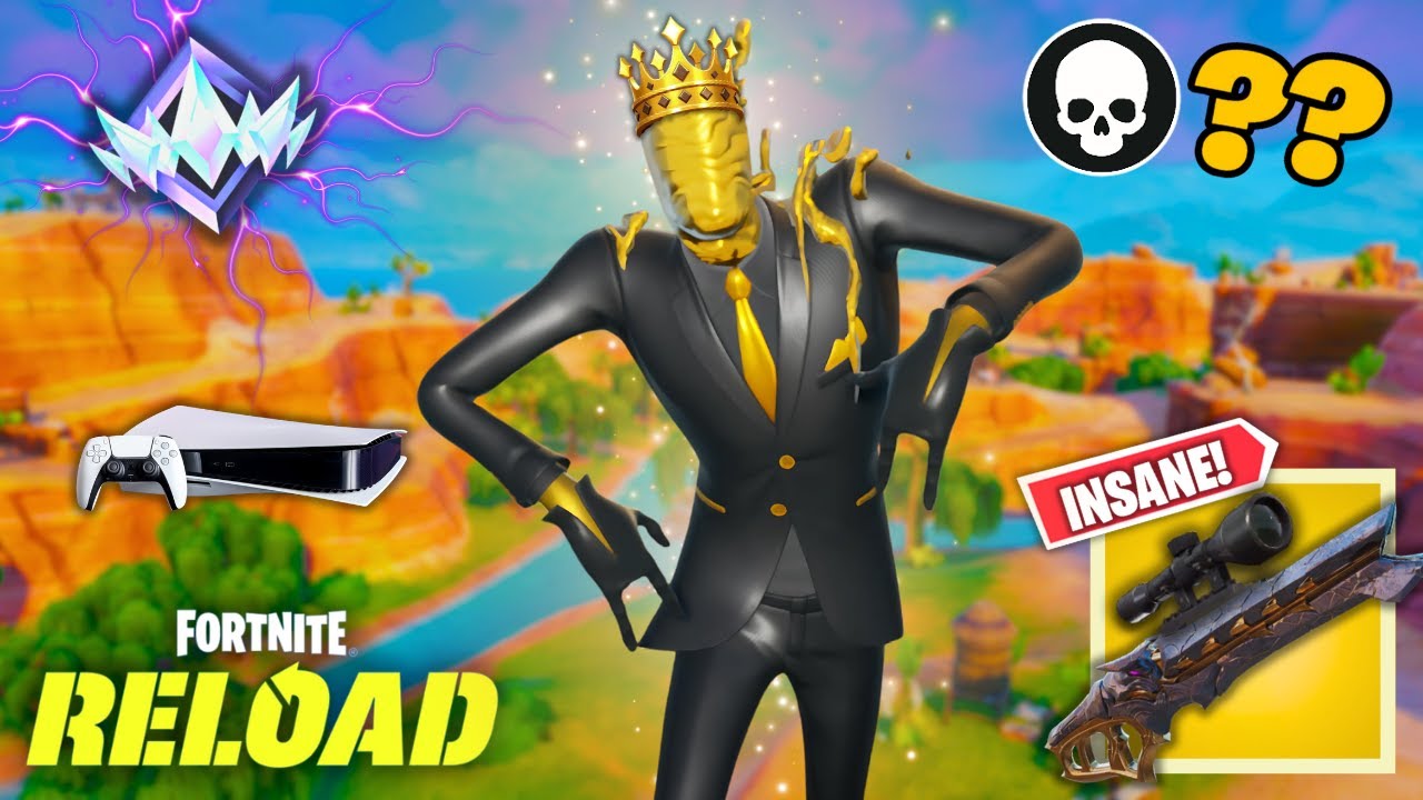 Fortnite Reload | High Kill Solo Ranked | PS5 (Keyboard and Mouse Gameplay