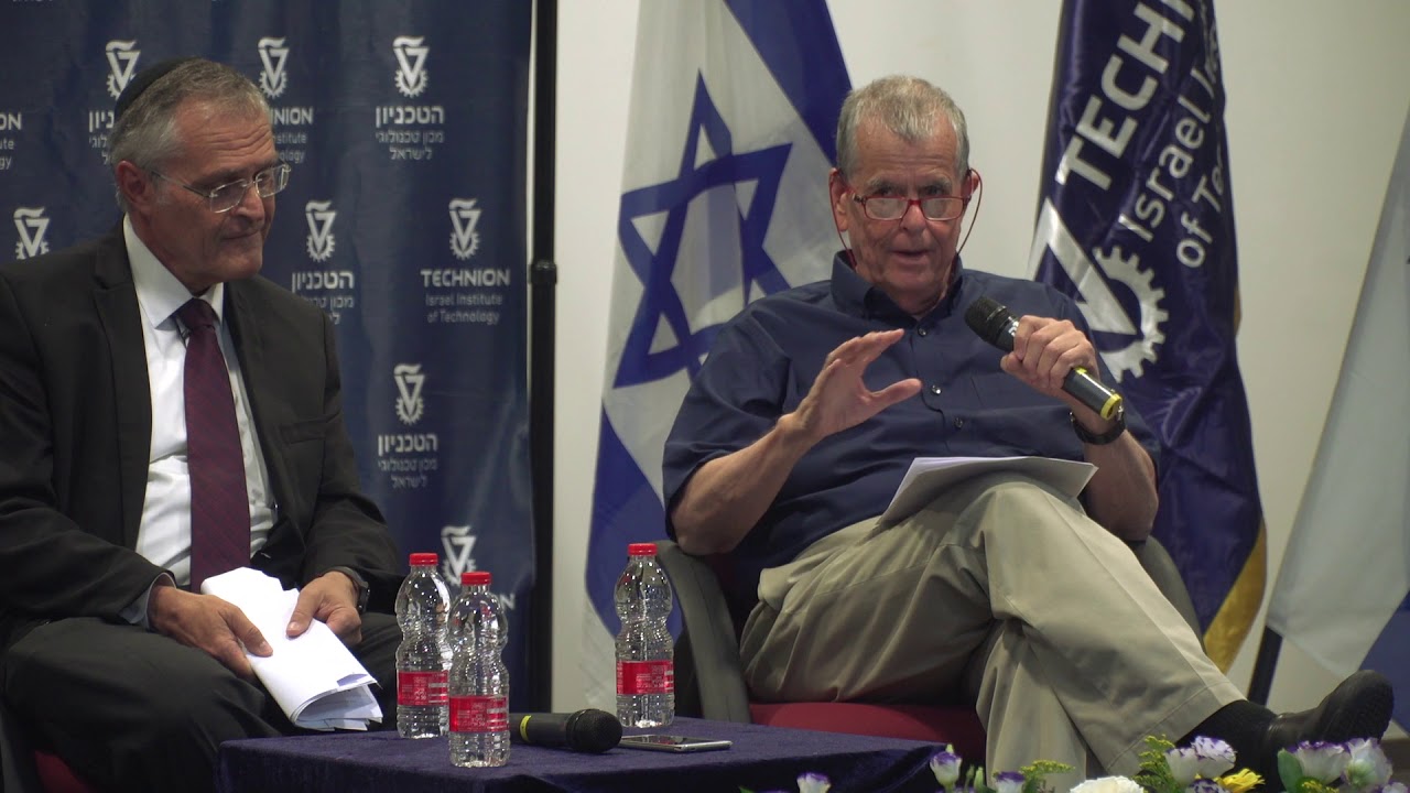 Does God Play Dice? Technion Panel Rabbi Lord Jonathan Sacks Nobel Laureate Prof Aaron Ciechanover