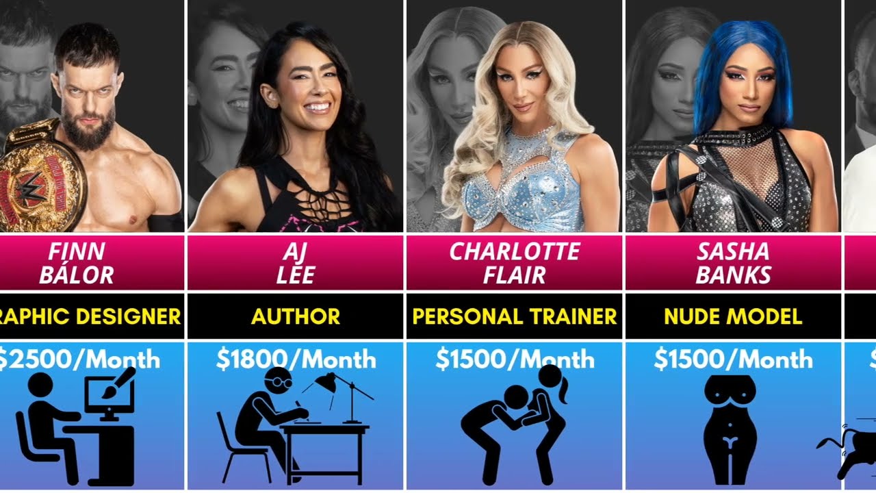 WWE Superstars Jobs Before Wrestling