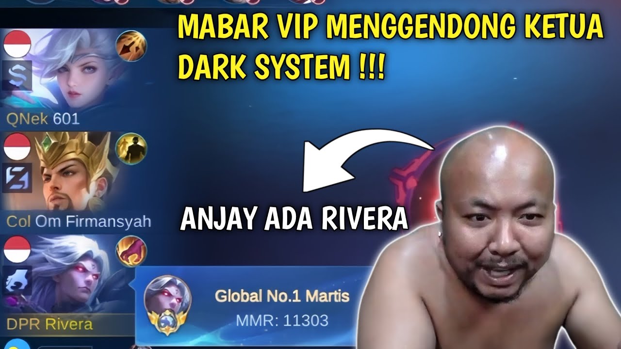 MABAR VIP DENGAN PASCOL KETUA NAGA HITAM!!! APAKAH RIVERA BISA GENDONG PASCOL YANG LAGI LOSE STREAK?