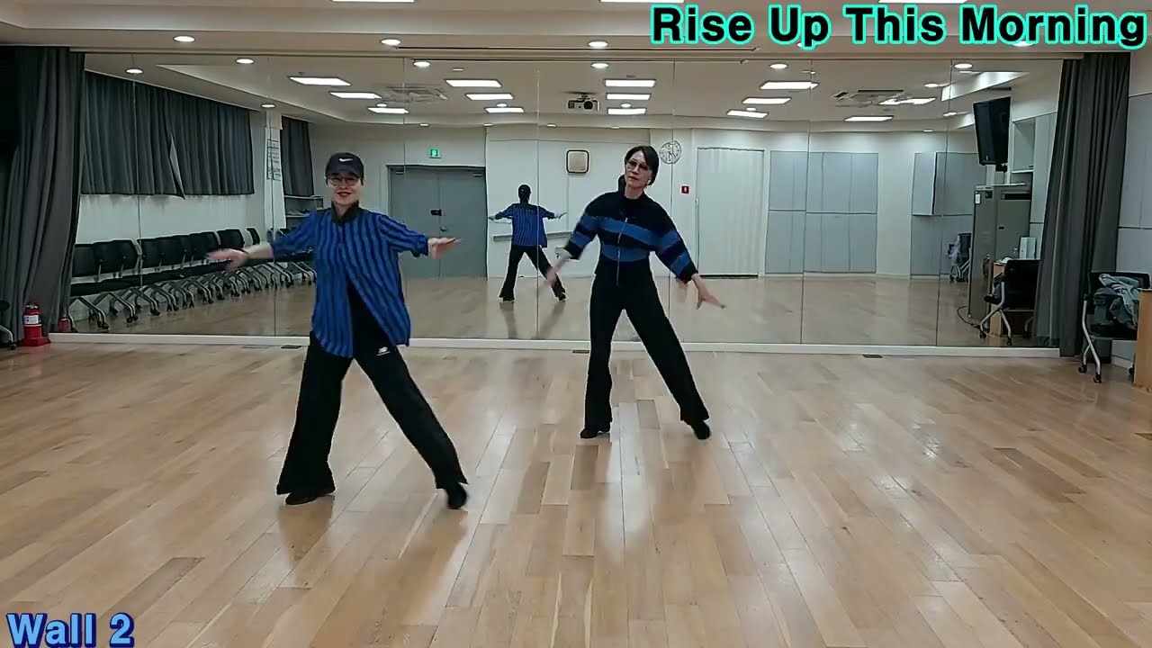 RISE UP THIS MORNING LINE DANCE(BEGINNER), Colin Ghys & Ivonne Verhagen(January 2026)