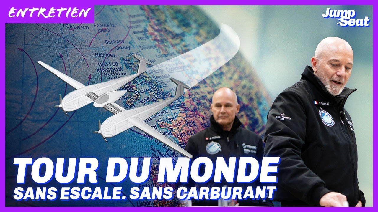 Climate Impulse : Faire le tour du monde sans escale et sans carburant !