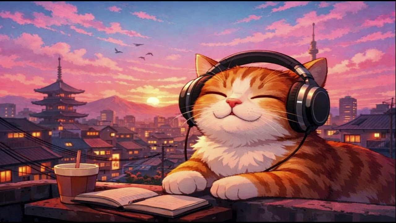 Lo-Fi Chill Hop Collection | まったり Neko Lo-Fi Beats 🐈🧡
