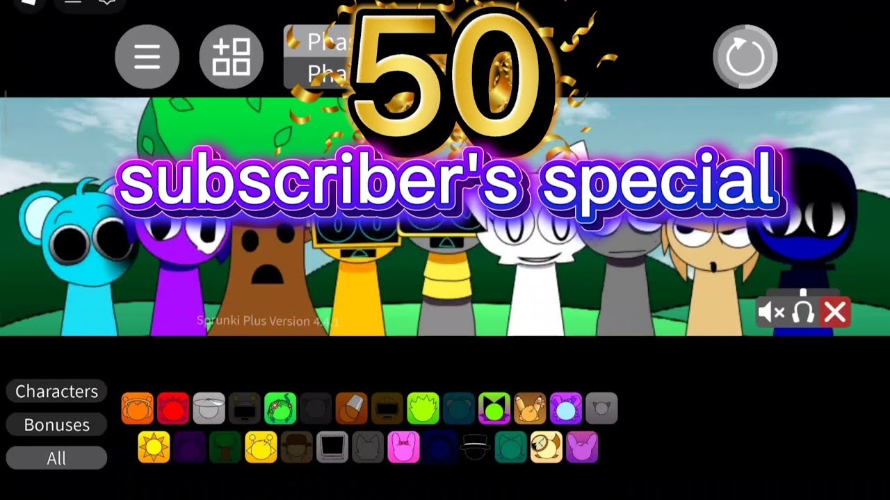 Sprunki +  (regretful) Roblox 50 subscriber's special