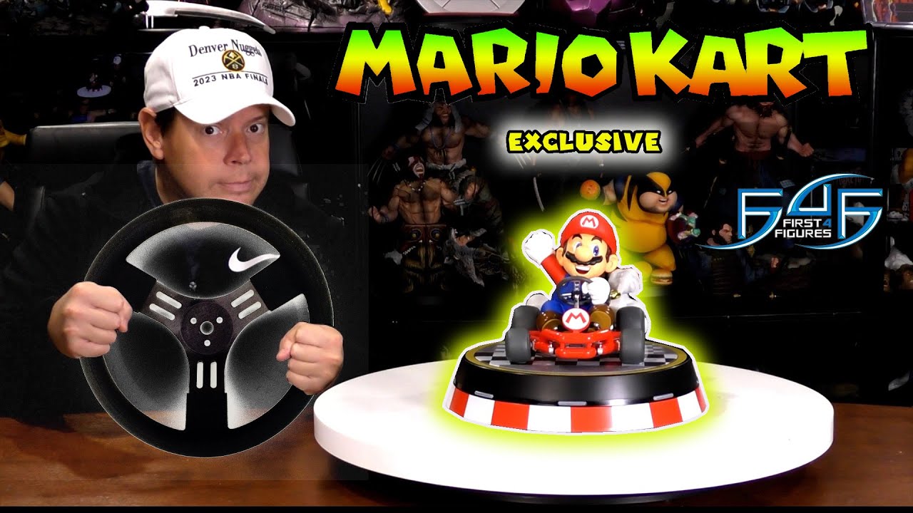 First 4 Figures MARIO KART EXCLUSIVE Statue Unboxing & Review