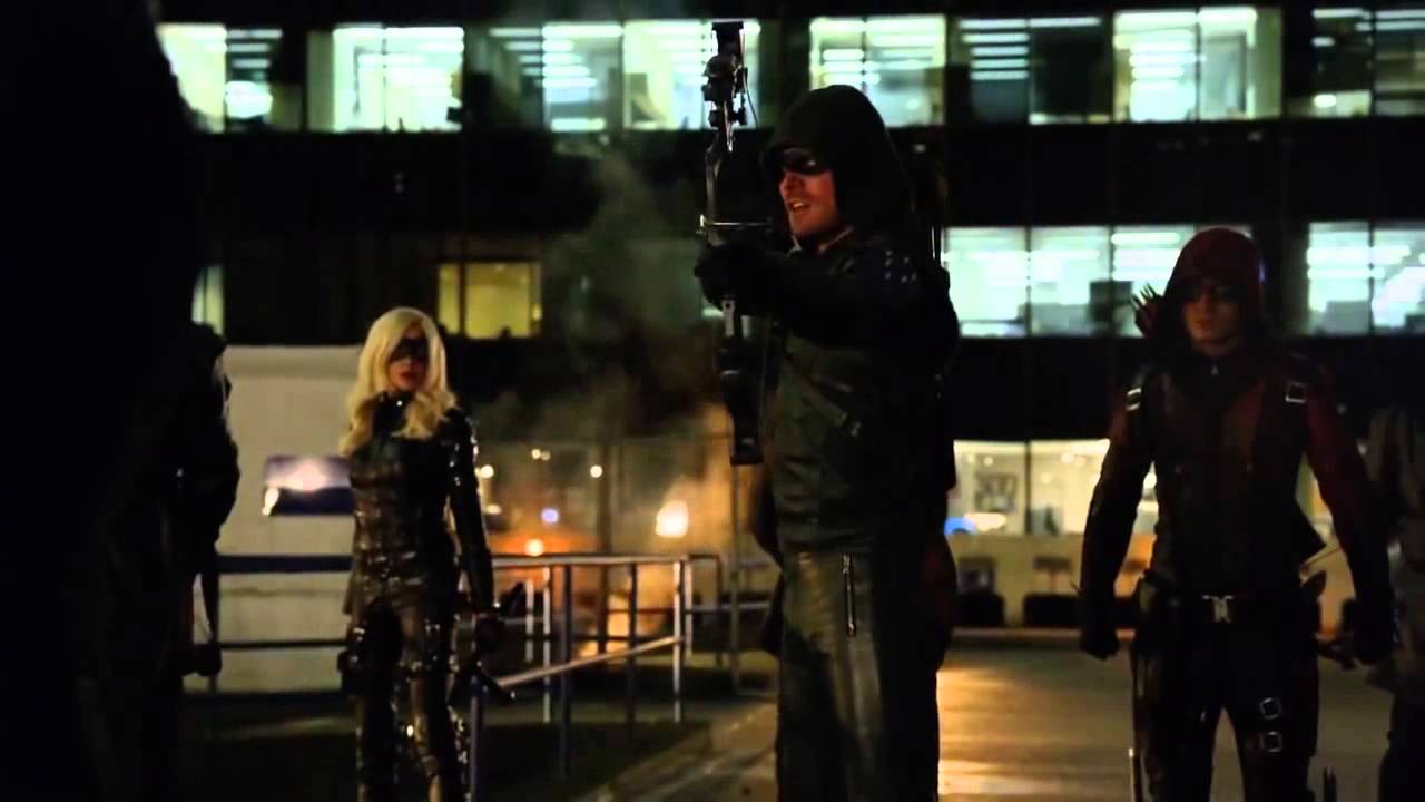 Team Arrow On The Run 3x18
