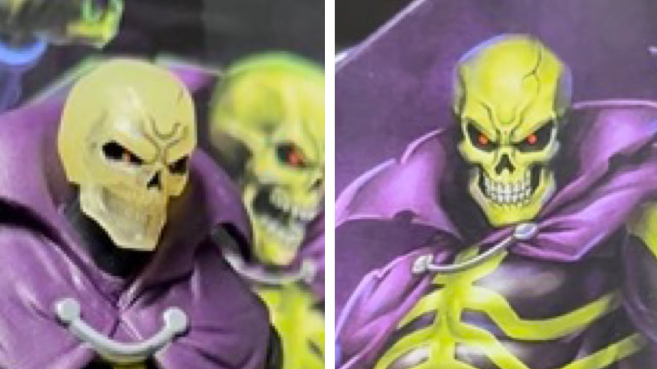 Scare Glow Skeletor MOTU Revelation