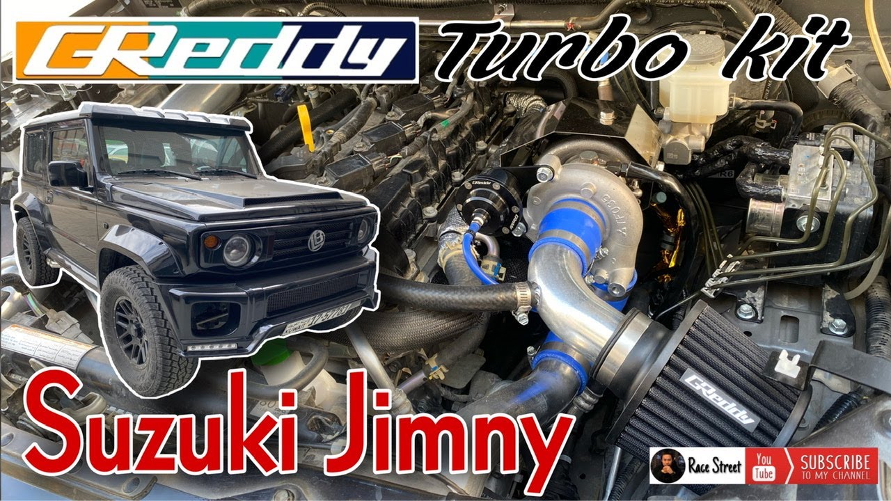 ติดตั้งเทอร์โบ!!  SUZUKI JIMNY - TURBO KIT GREDDY