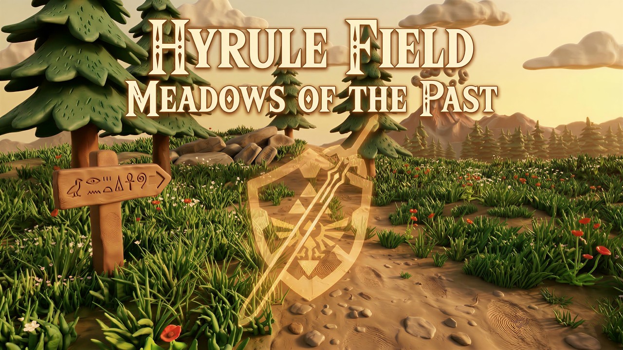 Hyrule Field 🌾 Meadows of the Past [Zelda Ocarina of Time Lo-Fi Remix]