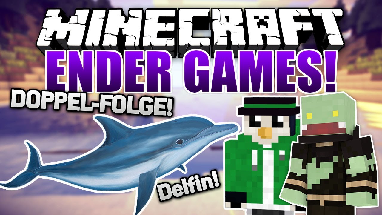 DOPPEL-FOLGEN SPECIAL! mit Fabo als Delfin - Minecraft ENDER GAMES SERIE #20 | ungespielt