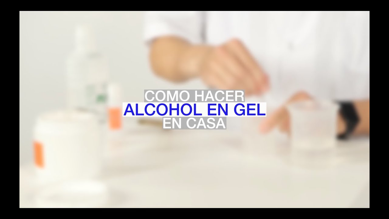ABRATV - C&oacute;mo hacer alcohol en gel en casa