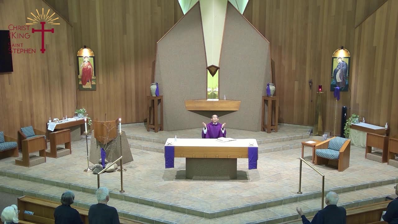 9:00 a.m. Mass Wednesday, March 4, 2026