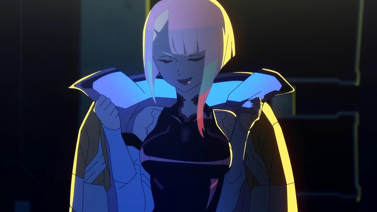 Cyberpunk Edgerunners - Lucy Wears David's Jacket 😍