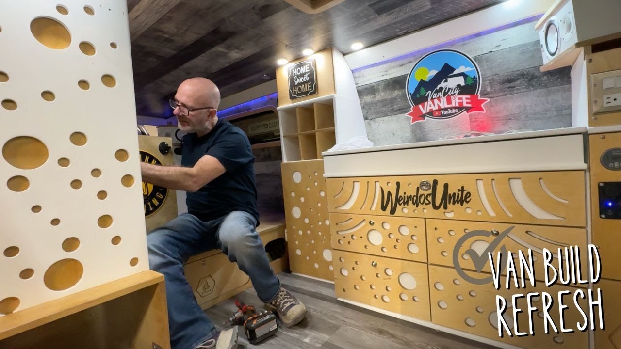 Van Build Refinish Complete. He Brought It Back To Life After 5 Years