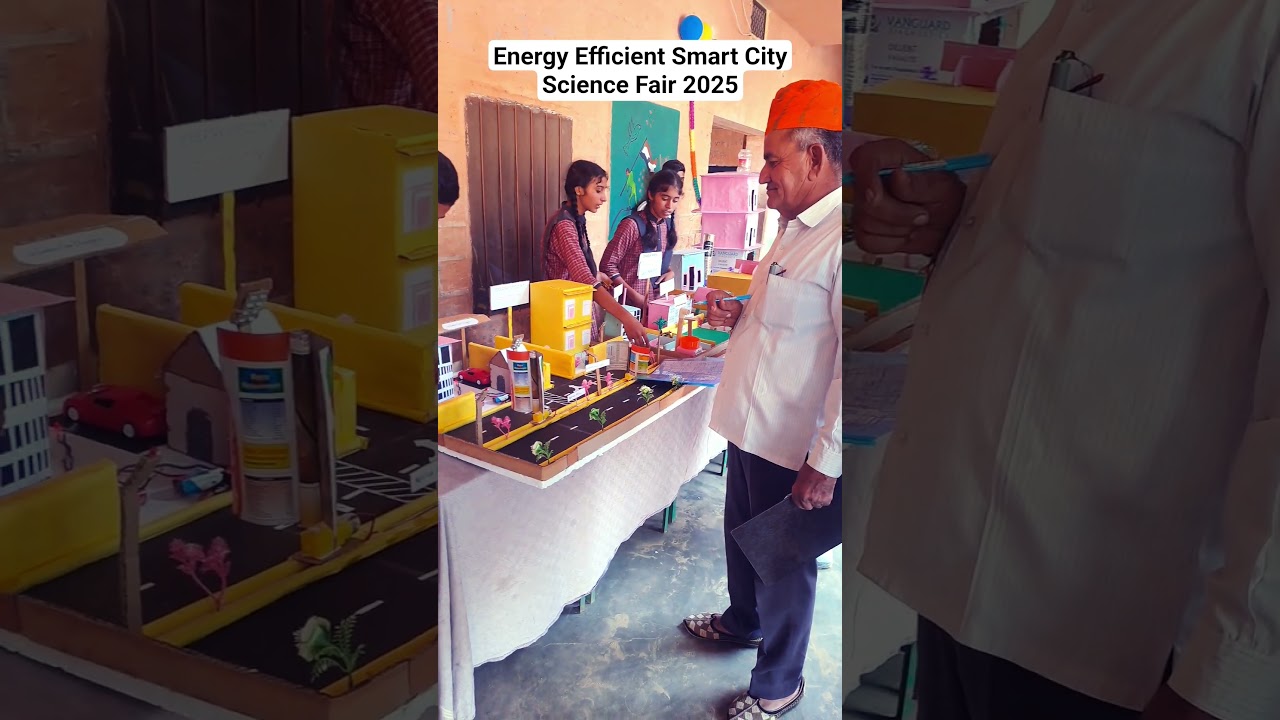 energy Efficient Smart City #scienceproject #science #reels #shorts