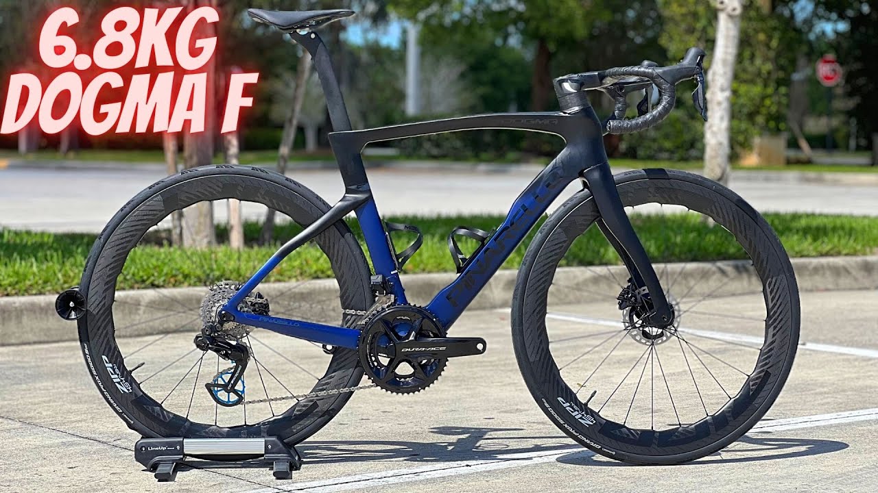*CRAZY LIGHT DOGMA F BUILD!* (2023 PINARELLO DOGMA F MIDNIGHT BLUE, ZIPP 454
