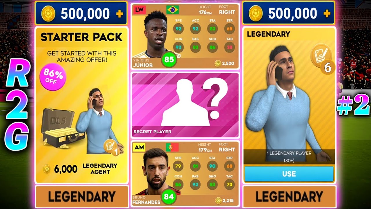 FREE COINS! | THE SECRET PLAYER & LEGENDARY SIGNINGS! - DLS 24 R2G [EP. 2]
