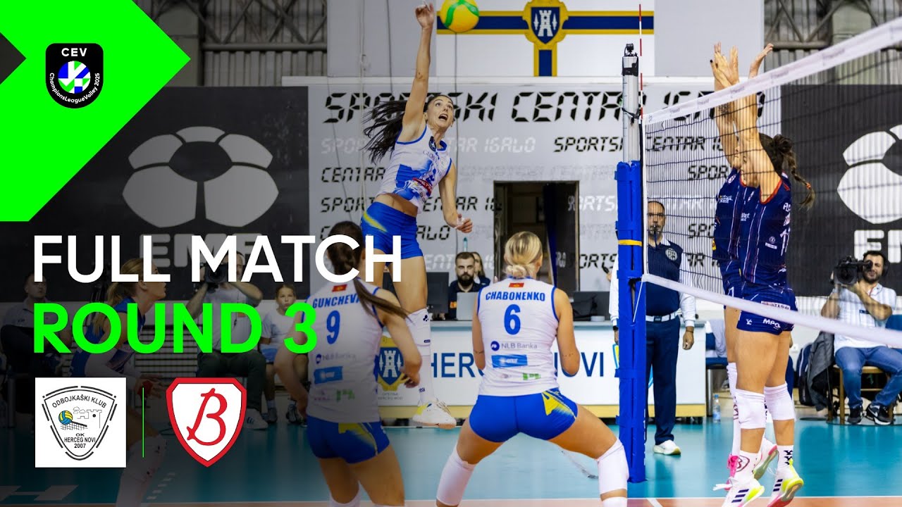 Full Match | OK HERCEG NOVI vs. PGE Grot Budowlani ŁÓDŹ | CEV Champions League Volley 2025