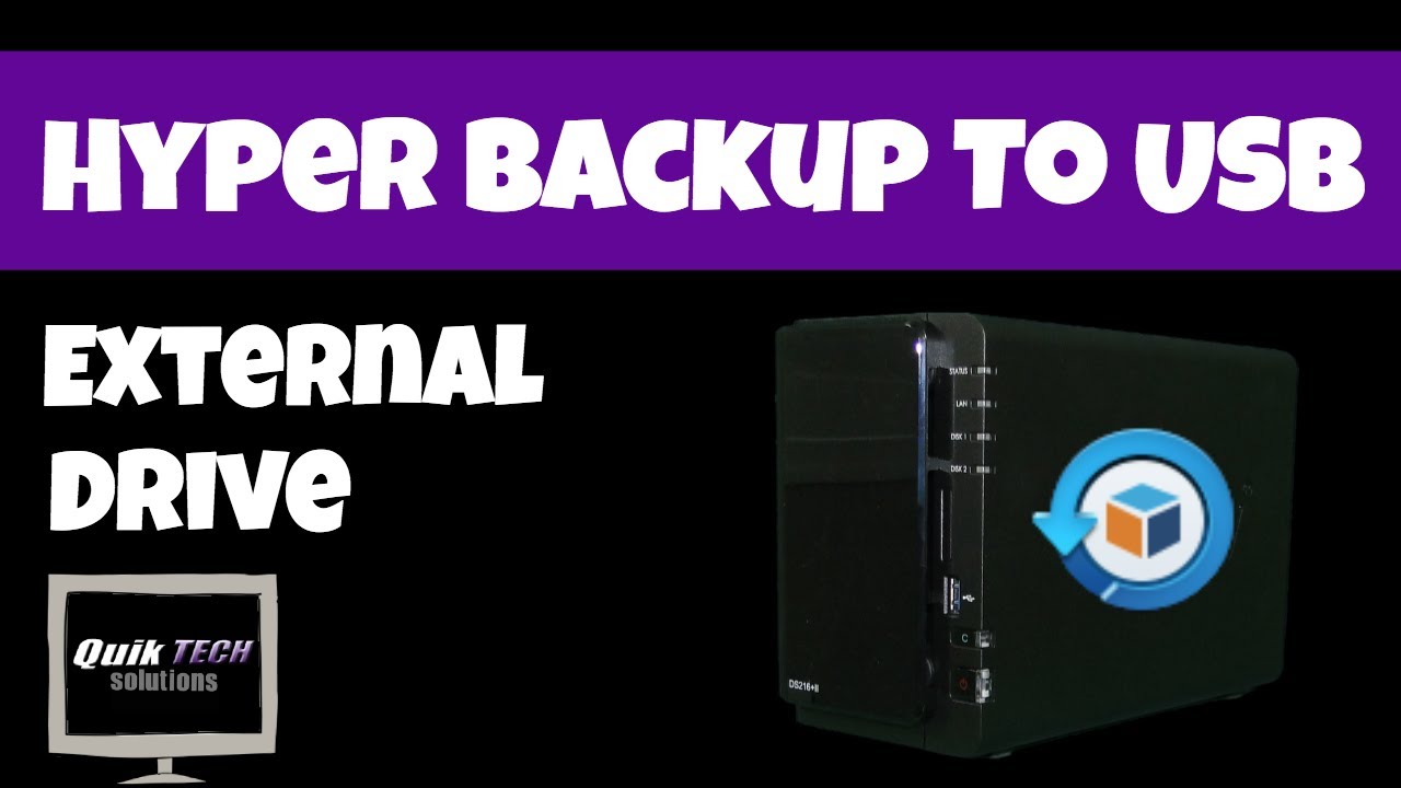 How To Backup Your NAS Using Hyper Backup