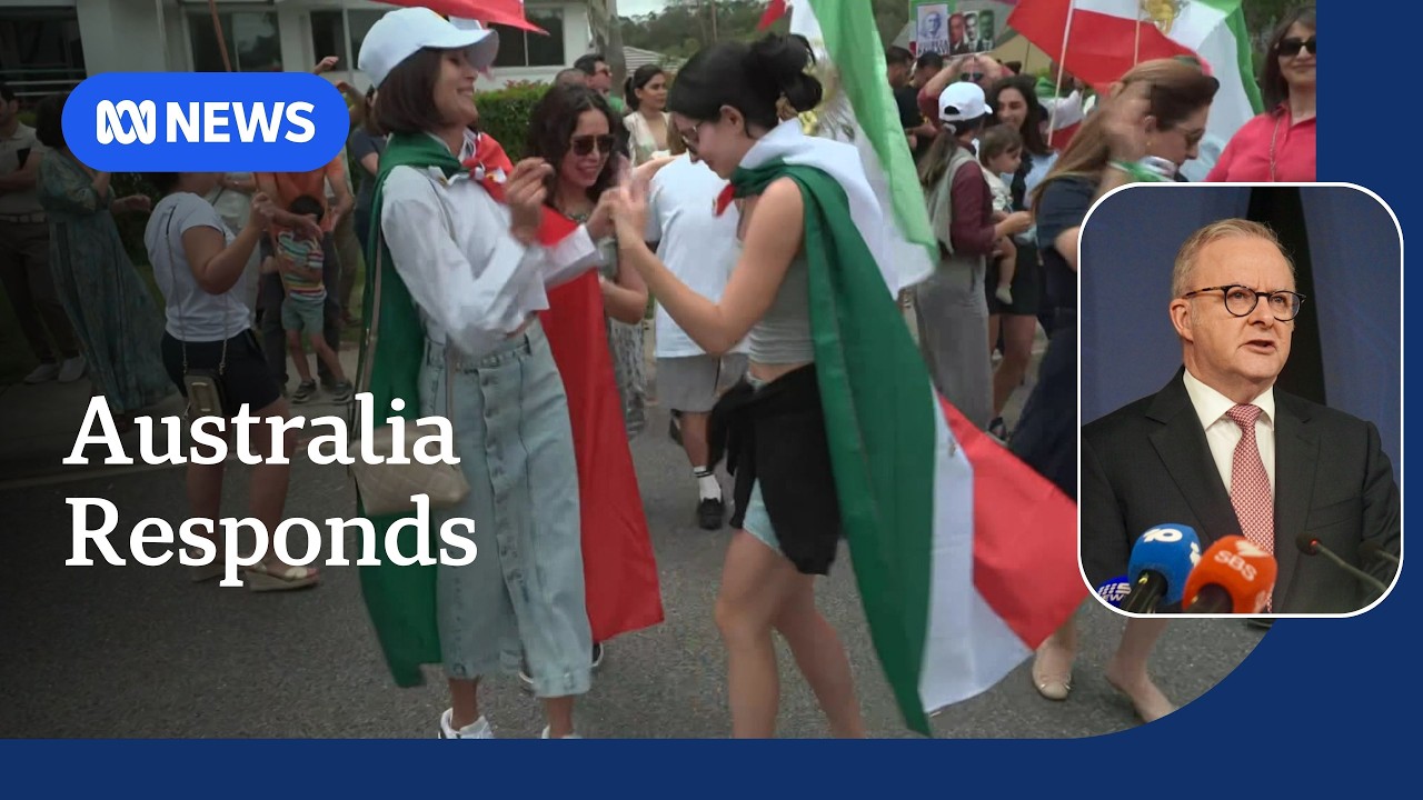Iranian Australians celebrate, govt issues travel warnings to Middle East | ABC NEWS